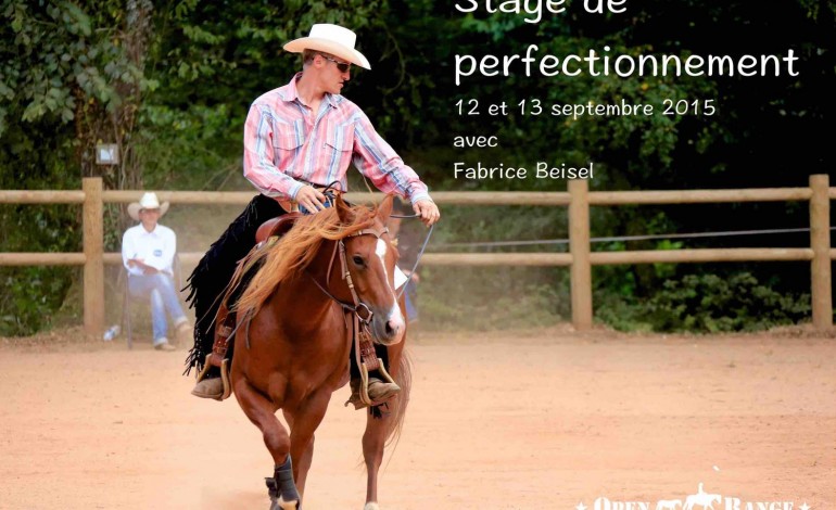 Stage avec Fabrice Beisel à Open Range – Château-Chervix (87) les 12 et 13 septembre