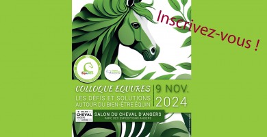 Bien-être équin au Salon du Cheval d’Angers