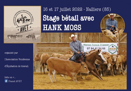 Hank Moss, cowboy francophone en Vendée