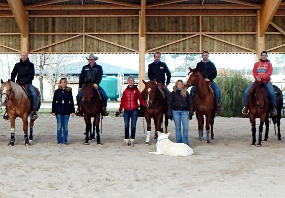 Mike McEntire - Clinic de reining au Village Western