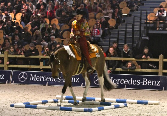 Le western en vedette au salon du cheval belge